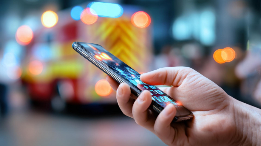 iPhone na Valašsku sám od sebe zavolal hasiče. Majitel jej zapomněl na střeše auta a odjel